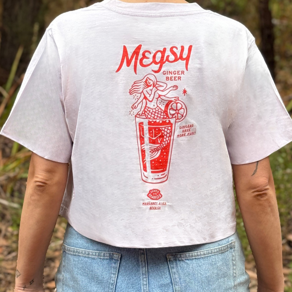 Megsy Cropped Ladies Tee