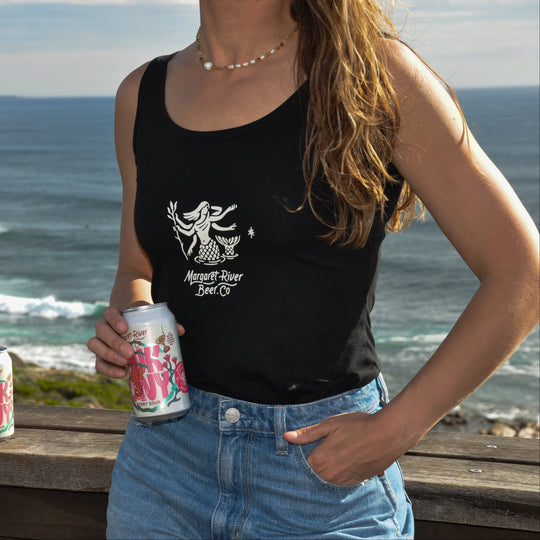 BAMBOO SINGLET - BLACK